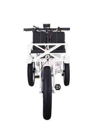 750W rodas dianteiras elétricas Rickshaw Trike com bateria de lítio de 21AH e 7 velocidades
