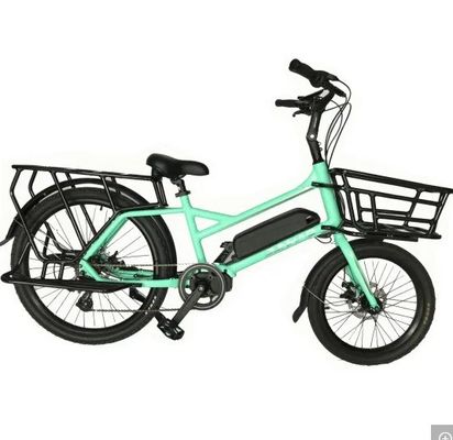 20 &quot;Quadro de liga de magnésio Ananda Bafang MID Drive Bicicleta elétrica para família ou entrega de carga