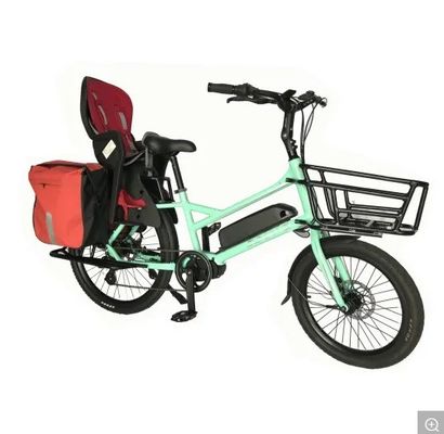 20 &quot;Quadro de liga de magnésio Ananda Bafang MID Drive Bicicleta elétrica para família ou entrega de carga