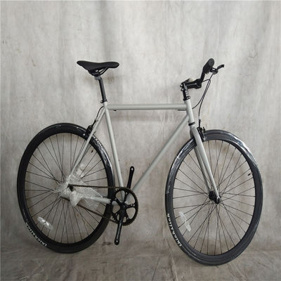 60cm Estrutura de aço Fixie Fixed Gear Bike Promax Duplo V Freio 700c Single Speed Track