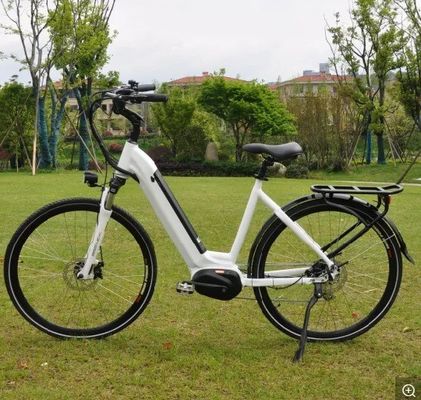 26 polegadas Alumínio Alumínio Quadro Elétrico 700c 28 polegadas MID Drive M400 Bafang Motor City Bicicleta Elétrica