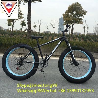 Fat Beach Cruiser Bike com pneus de neve de 26 polegadas e moldura de liga de alumínio em 2015