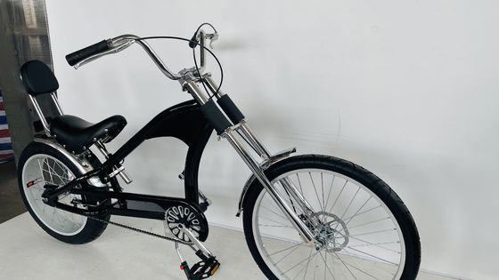 Peso bruto 38 kg 24 polegadas de helicóptero bicicleta com engrenagens de velocidade única e quadro longo
