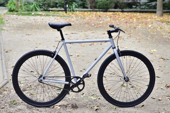 58cm 60cm Cadro Branco Red Rim 700c Single Speed Fixie Fixed Gear Bike Duplo V Brake