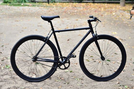 58cm 60cm Cadro Branco Red Rim 700c Single Speed Fixie Fixed Gear Bike Duplo V Brake