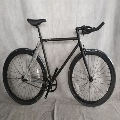 KMC Chain Black 700C Single Speed Track Bike para Homens Vintage Fixed Gear Bike