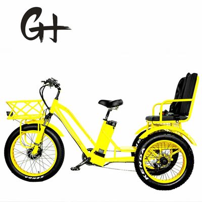 24 &quot;triciclo elétrico Etrike com motor de 750W e bateria de lítio de 21AH 40KM / H velocidade máxima