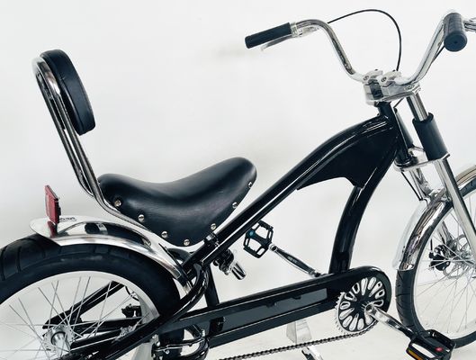 Peso bruto 25,0 kg 24-20 &quot; Single Speed Adult Chopper Bike com garfo de aço do OEM