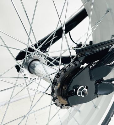 Peso bruto 25,0 kg 24-20 &quot; Single Speed Adult Chopper Bike com garfo de aço do OEM