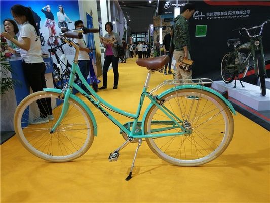 Vintage City Bike com engrenagens de 3 velocidades e Alumínio de liga V Freio Peso Bruto 16kg