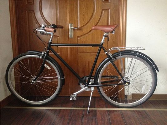 Vintage City Bike com engrenagens de 3 velocidades e Alumínio de liga V Freio Peso Bruto 16kg