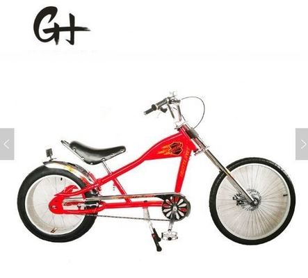 Material de garfo Alumínio G24&quot;-20&quot; Single Speed OEM/ODM Feito em grande adulto CE Chopper Bike