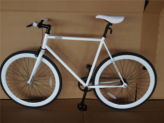 Conjunto de manivela Lasco 700c Estrutura de carbono Bicicleta de velocidade fixa única com pneu Kenda 700 * 28C