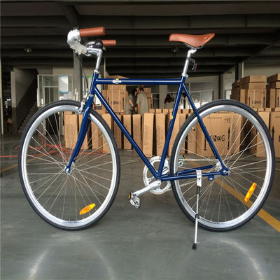 Lasco Adult Men Single Speed Retro Bike Vintage 4130 City Bikes Bicicletas híbridas de cromoly 700 * 25C