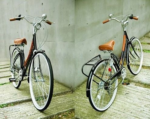 16kg Steel Fork Retro Vintage Holandês OMA Bike Front Light e Holland City Exploration