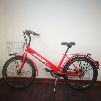 36V 9Ah 250W Torque 80-90 Nm 25KM/H Hi-Ten Steel Electric Cargo Bike para entrega de alimentos