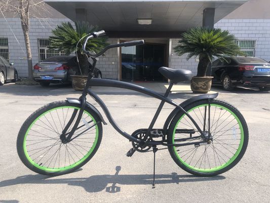 Quadro de aço de 26 polegadas Quadro duro 3 velocidades de bicicleta de cruzeiro de praia para adultos Homens e mulheres