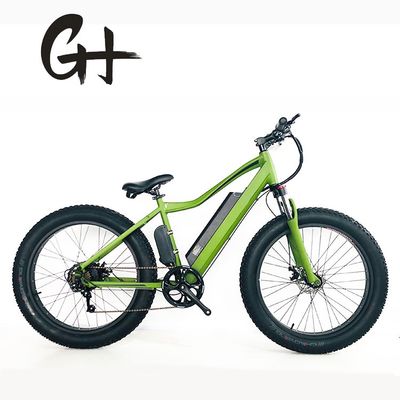 Mercado dos EUA 26 &quot;4,0 pneus gordos bicicleta elétrica com 48V 500W fonte de alimentação e 7 velocidades