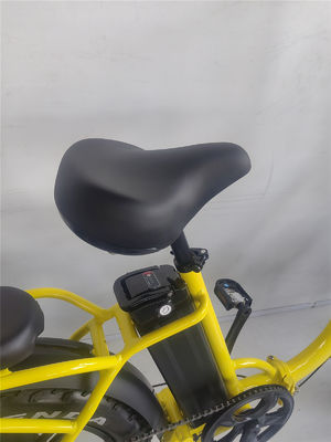 Kenda 20*4.0 Pneus e Wellgo Pedal 48V 750W bicicleta elétrica dobrável para Beach Cruiser