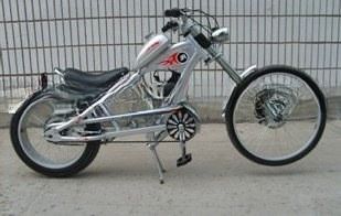 23kg Peso 24 polegadas Gas Motor Chopper Bike para Adultos 48cc Motor e Certificação CE