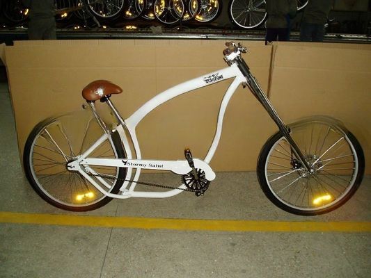 Certificado ISO9001 CE Chopper Bike Gloss Peso 19 kg para o mercado