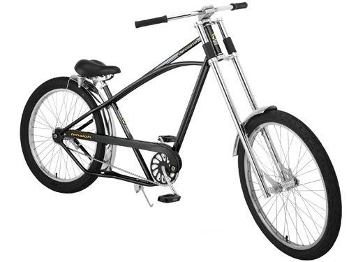 25kg de peso brilhante Chopper Bike Feito de aço para alta durabilidade
