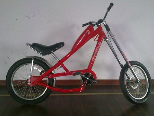 20 &quot;OEM CE Single Speed Steel Frame American Chopper Bike com tipo de pedal comum