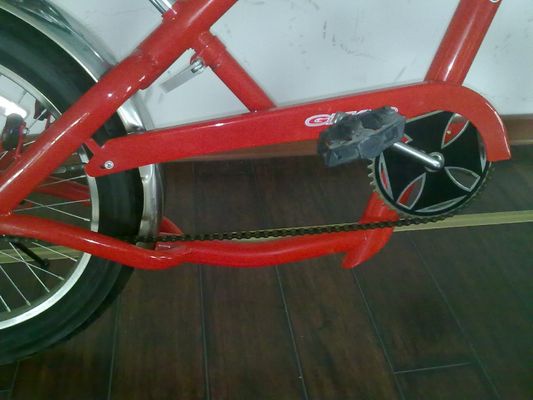 20 &quot;OEM CE Single Speed Steel Frame American Chopper Bike com tipo de pedal comum