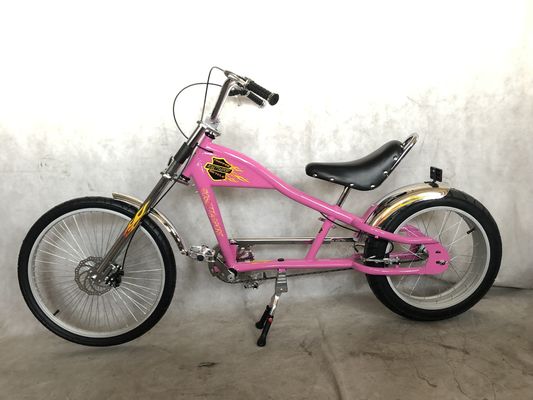 CE OEM Adult Chopper estilo de bicicleta com 24-20&quot; Single Speed e Hi-Ten Frame de aço