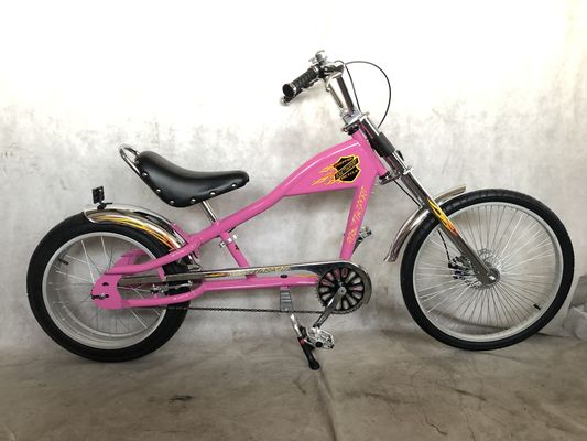 CE OEM Adult Chopper estilo de bicicleta com 24-20&quot; Single Speed e Hi-Ten Frame de aço