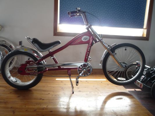 CE OEM Adult Chopper estilo de bicicleta com 24-20&quot; Single Speed e Hi-Ten Frame de aço