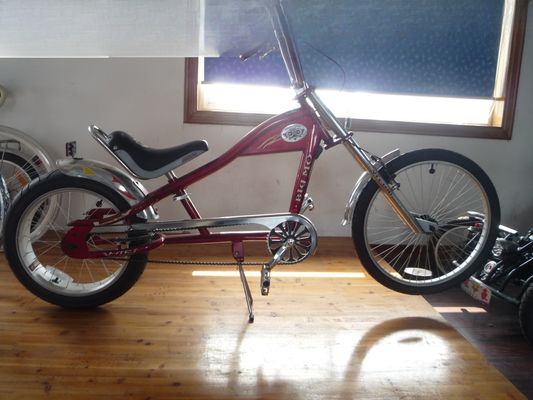 CE OEM Adult Chopper estilo de bicicleta com 24-20&quot; Single Speed e Hi-Ten Frame de aço