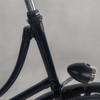 Single Speed 28 Inches Vintage Classic Black Lady Oma Holland City Cruiser Dutch Bike Bicicleta para Mulheres