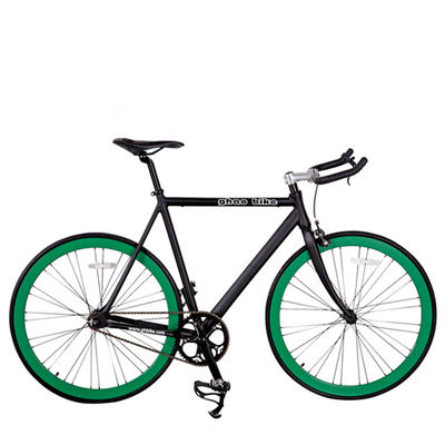 USA CE Track Fixie Bike 700C Frame de alumínio OEM Single Speed com tronco de liga de alumínio