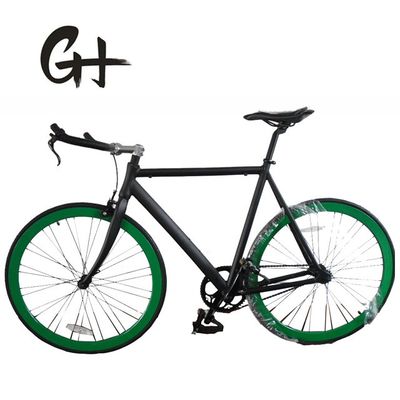 USA CE Track Fixie Bike 700C Frame de alumínio OEM Single Speed com tronco de liga de alumínio