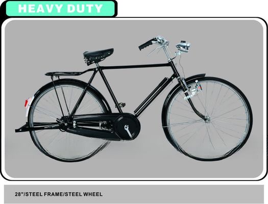 Elegante 28&quot; Pesada Velha Bicicleta de Estilo Com Manobras Ajustáveis