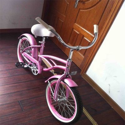 20&quot; Single Speed Coaster Brake Rosa Logotipo OEM Americano Mini Kid Small Frame CE Girl Beach Cruiser Bicicleta