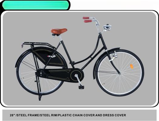 Frente Calibre Frenado Preto Estilo Clássico Holandês Chopper Bike para alta Qualidade