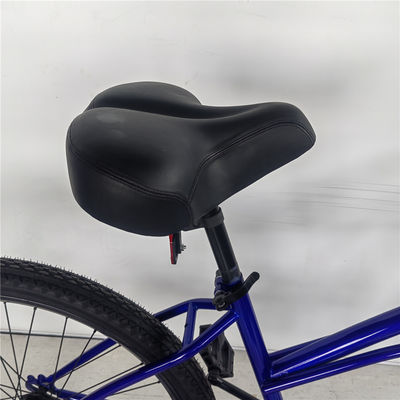 2024 Modelo 26&quot; Freio de pé de engrenagem única Anti-ferrugem Cruzeiro de praia de mulheres Bicicleta Forquilha de aço