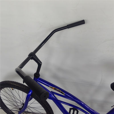 2024 Modelo 26&quot; Freio de pé de engrenagem única Anti-ferrugem Cruzeiro de praia de mulheres Bicicleta Forquilha de aço