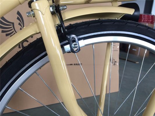 28 &quot;Roda Tamanho de alumínio garfo Tradicional Old Ladies Holandesa OMA Bike Pesada bicicleta
