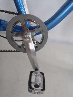 26 polegadas Alumínio Frame 7 velocidade Vintage Beach Cruiser Bike com porta traseira