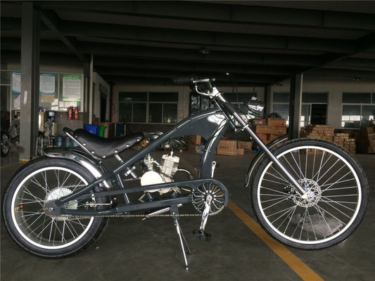 Velocidade máxima 40 km/h Motor de gasolina motorizado de 80cc, para helicópteros e bicicletas de 2 tempos