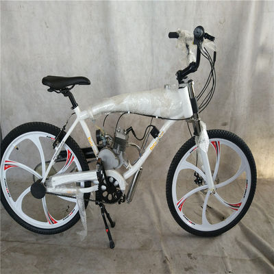 Quadro de bicicleta motorizada de 26 polegadas movido a gás com tanque de gás e kit de motor de 80cc