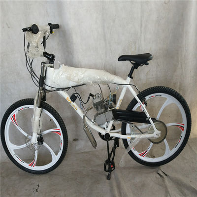 Quadro de bicicleta motorizada de 26 polegadas movido a gás com tanque de gás e kit de motor de 80cc