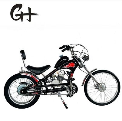 Quadro de bicicleta motorizada de 26 polegadas movido a gás com tanque de gás e kit de motor de 80cc