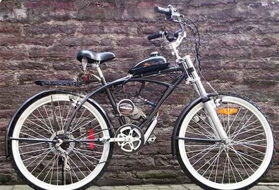 Bicicleta elétrica Beach Cruiser com motor de 50cc 2015 modelo de estrutura de aço elétrica incluída