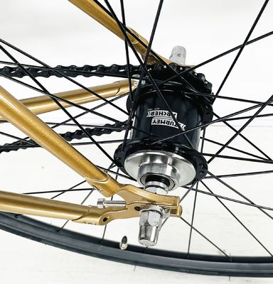 Borda de liga de alumínio 80MM 700C Estrutura de carga CR-MO 4310 SRAM de aço 2S Bicicleta com garfo de aço