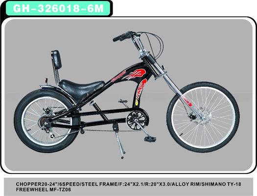 Bicicleta/bicicleta personalizável de 24&quot; com manivela de aço em qualquer cor
