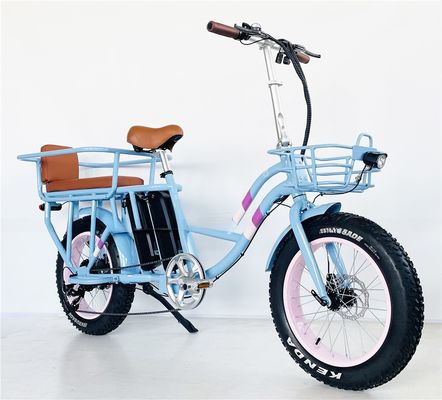 Shimano Gear Alloy Stem Dual Baterias Dobrável Passo através de Ebikes para Carregar Crianças